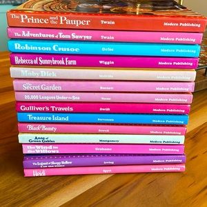 Children's Classic Books-14 Treasury of Illustrated Classics